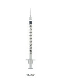 Jeringa Insulina ICOGAMMA ICOPLUS3 1 ml. con aguja...