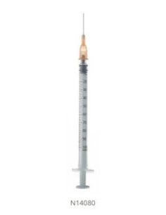 Jeringa Insulina ICOPLUS3 1 ml., 100 UI con aguja 05x16...