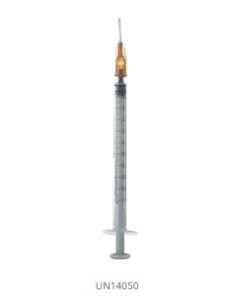Jeringa Tuberculina ICOPLUS3 1 ml. aguja 0,45x12, ( 26G...