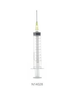 Jeringa 3 cuerpos ICOPLUS3 10 ml., Aguja G20 0,9x25 mm.,...