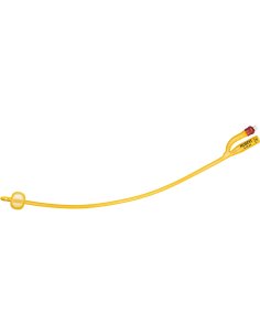 Sonda FOLEY Rüsch GOLD con balón, 2 Vías, Látex, CH-22,...