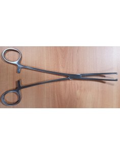 Pinza hemostática ROCHESTER OCHSNER Curva Con diente 16 cm.