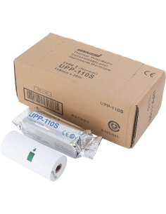 Rollo Papel Ecógrafo 110 mm x 20 mt x 12 mm. Sony UPP110...