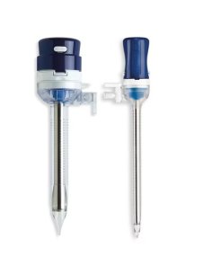 Trocar óptico VersaOne sin cuchilla con estrías, 12 mm...