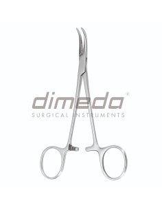 Pinza hemostatica ADSON BABY Curva Sin diente 18 cm.