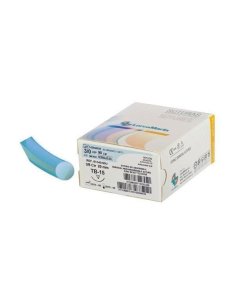 Nylon Monofilamento Azul TB-8, Calibre 6/0, Aguja 12 mm....