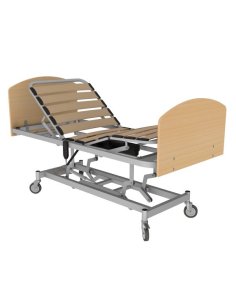 Cama Geriatrica, Mando Eléctrico de 4 Planos Con Carro...