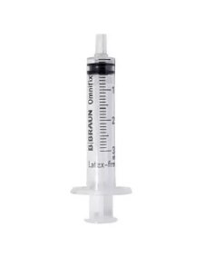 Jeringa 3 cuerpos 3 ml., Omnifix, Luer, sin latex, Caja...