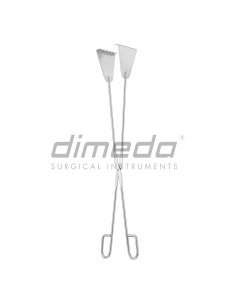 Pinza para desechos SAUERBRUCH 55 cm. Dientes 6x7. Dimeda