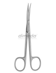 Tijera GOLDMAN-FOX para encías, 13 cm., CURVA., con 1...