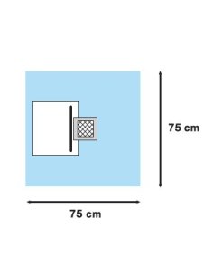 Paño Quirúrgico Oftalmología 75 x 75 cm., con Campo de... 2