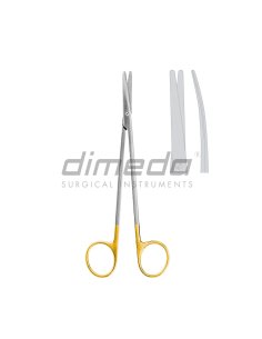Tijera METZENBAUM Curva 18cm., TC ( Tungsteno )