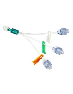 OCTOPUS Prolongador de 3 Vías con Vadsite, Caja 50 unidades