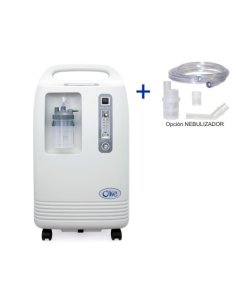 Concentrador de Oxígeno con Nebulizador de 0-10 litros