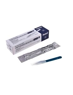 Bisturí Estéril Con mango ROMED nº15, Caja 10 unidades