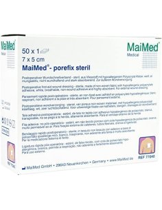 Apósito Adhesivo MaiMed® - porefix estéril 7 cm. x 5...