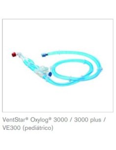 Circuito de respiración Oxylog 3000, 3000Plus VentStar®,...