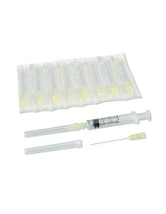 Agujas Miraject ENDO LUER 25G 0,5x40 mm., Caja 100 unidades. 2