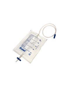 Bolsa Orina para cama Romed 2000 ml., Con válvula...