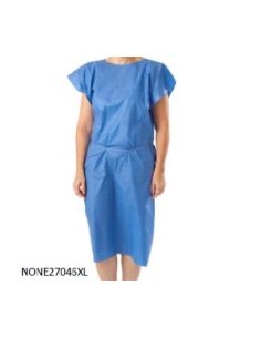 Bata Medline (casaca abierta a la espalda) Absorbente...