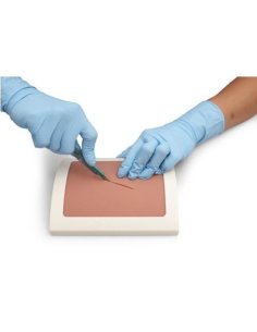 Entrenador de sutura cutánea con piel clara, 24 x 15 x... 2