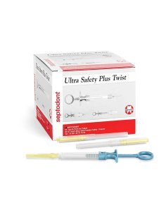 Ultra Safety Plus Twist Agujas para Anestesia 27G/35 de...