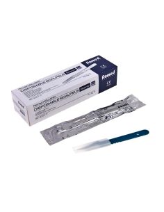 Bisturí Estéril Con mango ROMED nº11, Caja 10 unidades