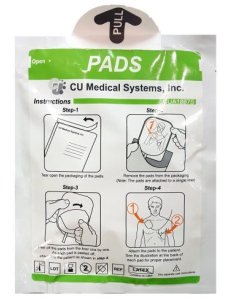 Pack Electrodos Desfibrilador Paramedic CU-ER1, Original,...