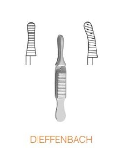 Pinza Atraumática Bulldog mod. Dieffenbach 5,5 cm. Recta... 2
