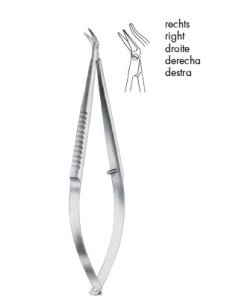 CASTROVIEJO Tijeras para cirugía Corneal ro/ro., 10cm,...
